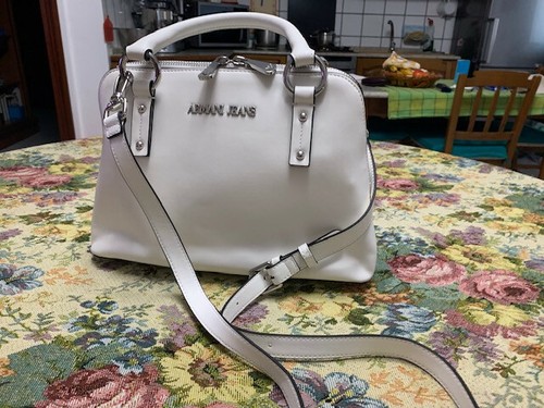 Borsa donna armani - armani, bianca