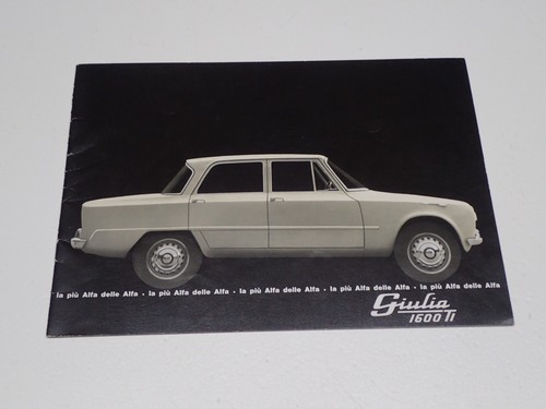 Alfa romeo giulia 1600 - romeo, ti