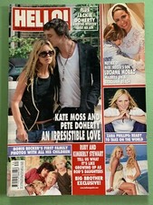 HELLO! mag 29-August-2006 KATE MOSS PETE DOHERTY Boris Becker JonBenet Ramsey UK