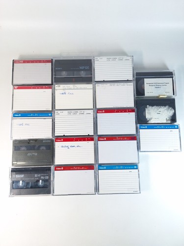 Lot mixed sony hi8 - lot, of