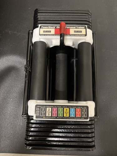 Manubrio regolabile powerblock - manubrio,