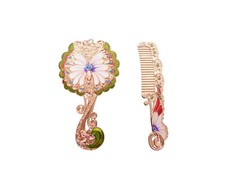 Set specchio e pettine
