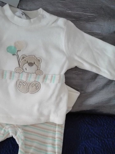 Completo neonato ciniglia - completo,