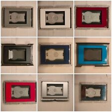 NUOVE ORIGINALI PLACCHE SCHUKO 4750 VARI COLORI BTICINO LIVING CLASSIC 3 POSTI