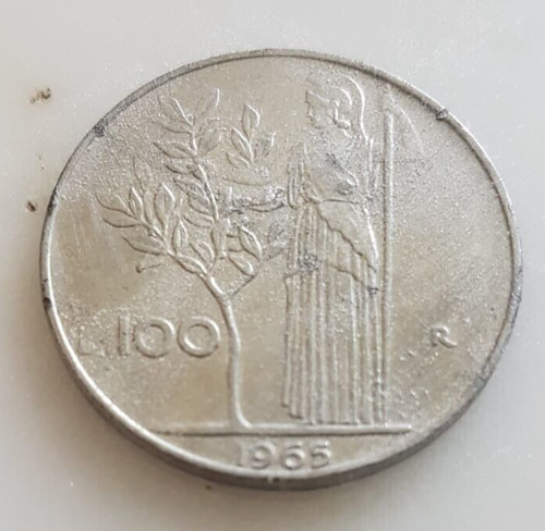 Repubblica italiana 100 lire - repubblica,