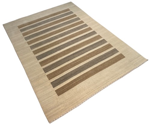 Gabbeh beige tappeto 100 lana - gabbeh, 100%