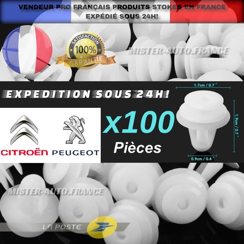 X100 clips agrafe - agrafe, peugeot