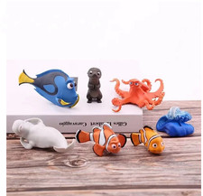 6 pcs  PVC Nemo Dory Pesce