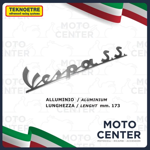 Targhetta vespa scudo - vespa, s.s.