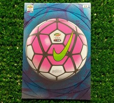 CARD ADRENALYN XL CALCIATORI PANINI 2015/16 PALLONE N°13 CARTA 2016 ⚽️