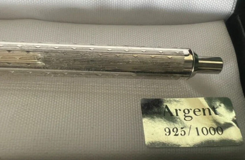 Penna sfera argento massiccio - argento,