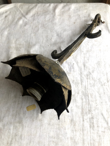 Lampadario ferro fatto a - lampadario, in