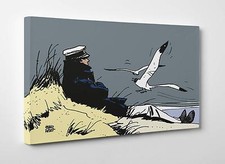 Quadro Hugo Pratt Corto Marin