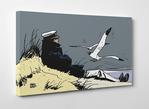 Quadro hugo pratt - pratt, marin