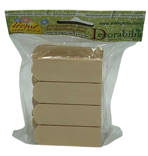 Steccato legno set pezzi - legno, 3