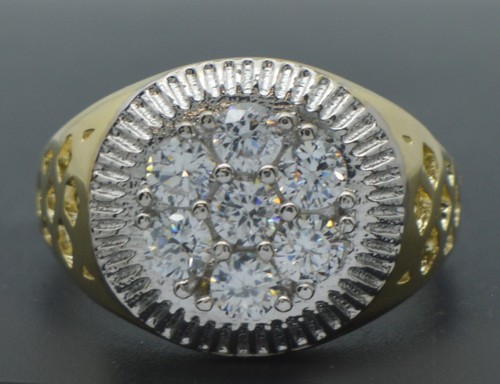Anello uomo vero oro giallo