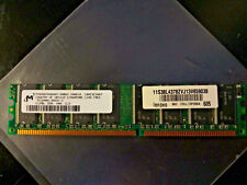 Memoria Micron MT8VDDT6464AY-40BD3 DDR 512Mb 333MT/s 184-DIMM usata