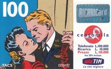 @ TIM RICARICARD @ RARA - GOLDEN 1042 - 9D - SET. 2001 - OCR 18 - N. VERDE 800