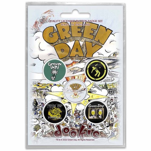 Green day dookie button - day,