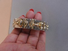 Bracelet bi color " nez bouche