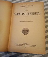 Milton, Il Paradiso Perduto