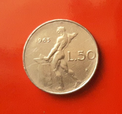Lire 1963 errore - errore, braccio