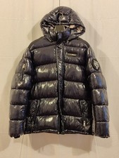 Giacca Piumino Lucido Plein Sport Blu Size 56