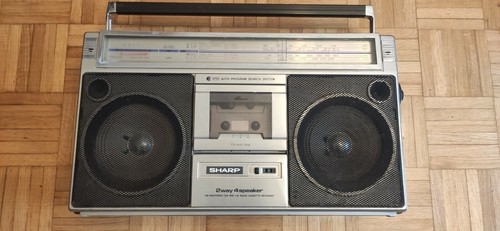 Sharp 6060 boombox - gf,