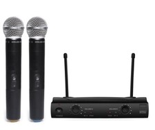 Set microfono doppio senza - set,