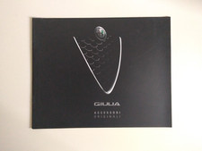 Depliant brochure Alfa Romeo Giulia - Accessori Originali Mopari - 05/2016