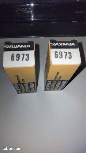 6973 tube sylvania - sylvania, années