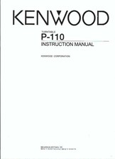 Kenwood Manuale di Istruzioni