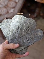 Antico fermacarte pesi sella