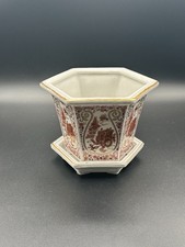 Fioriera porcellana esagonale