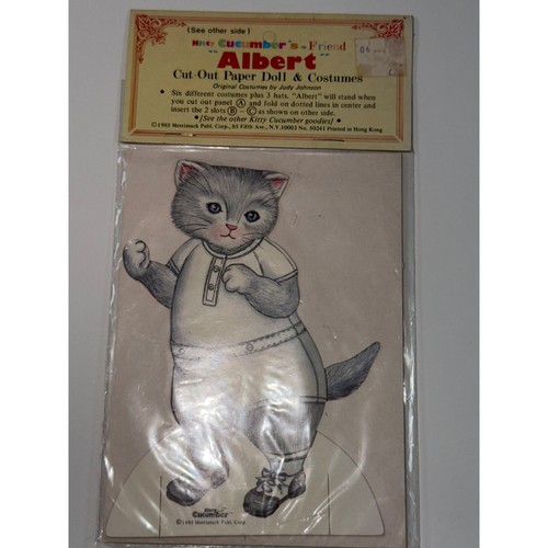 Vintage kitty cucumber - vintage, albert