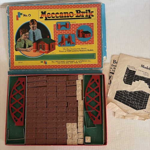 Meccano brik 0 blocchi - meccano,