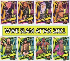 WWE Slam Attax 2021 - Carte