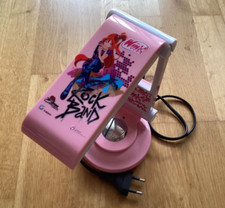 WINX Club, bellissima lampada da tavolo rosa, lampada per bambini, LED, RARA, PERFETTA