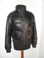 GIUBBOTTO PIUMINO SISLEY IN VERA PELLE Tg  44 PREZZO AFFARE