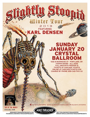 Poster tour concerto portland - tour,