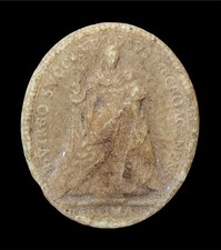 antico AGNUS DEI-PIUS IX PONT.MAX. -VIRGO SUCCURSUS MECHOACANENSIS XIX.