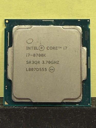 Intel core 8700k - intel, (sr3qr)