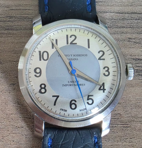 Raro orologio vintage cuervo - raro,