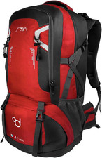 Zaino Trekking 60 Litri Rosso