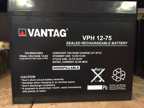 Batteria agm ciclica - agm, 12v