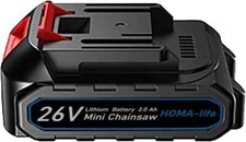 Batteria 26V Di Ricambio Per Elettrosega Motosega Elettrica Sega Cesoia Trapano