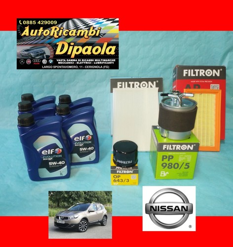 Kit tagliando nissan qashqai - kit,