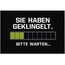 Zerbino con scritta divertente