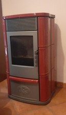 EDILKAMIN STUFA PELLET Rivestimento ceramica 8,,3 Kw COME NUOVA