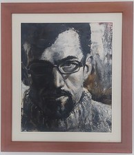 Davide frisoni olio su tela - olio,